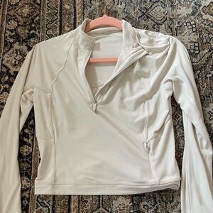 Lululemon It’s Rulu Cropped Half Zip